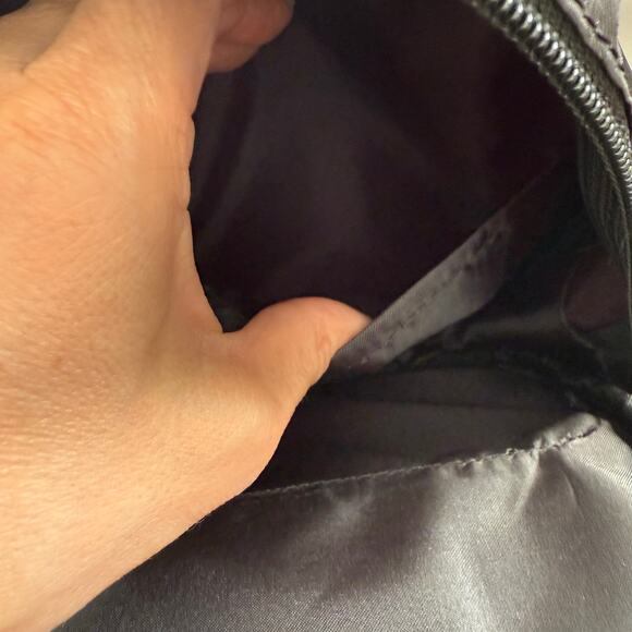 Adidas Classic Original Black Mini Satin Backpack - Picture 7 of 12